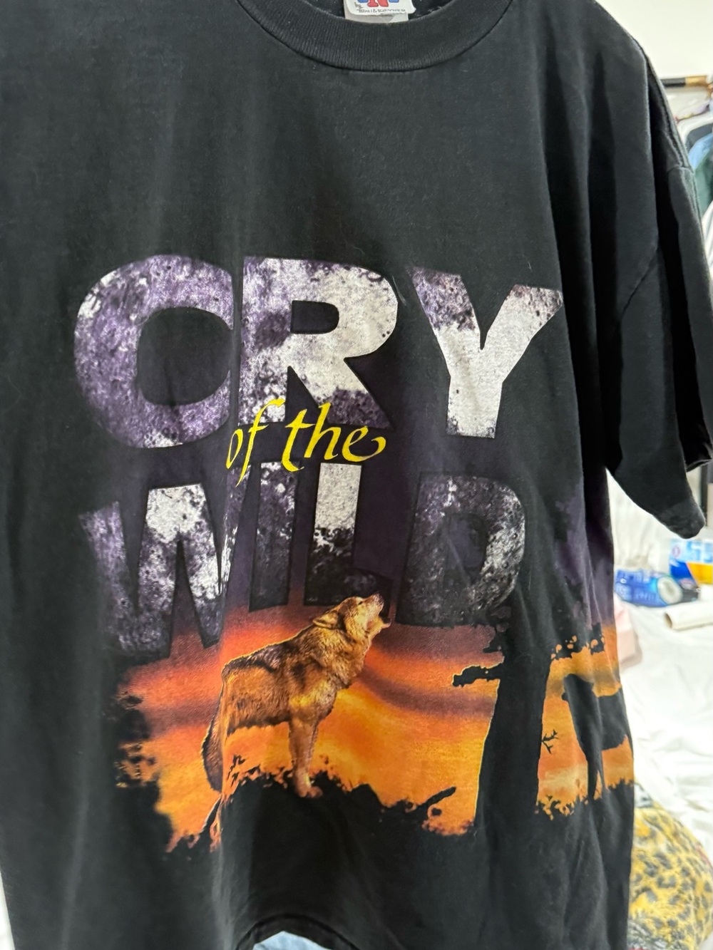 VTG-Cry of the Wild Graphic Tee -